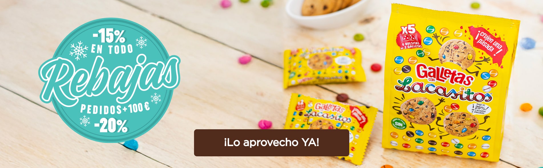 Rebajas en Lacasitos